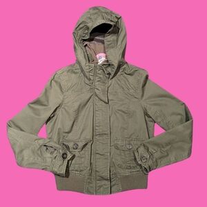 Love Tree Green Jacket Size M